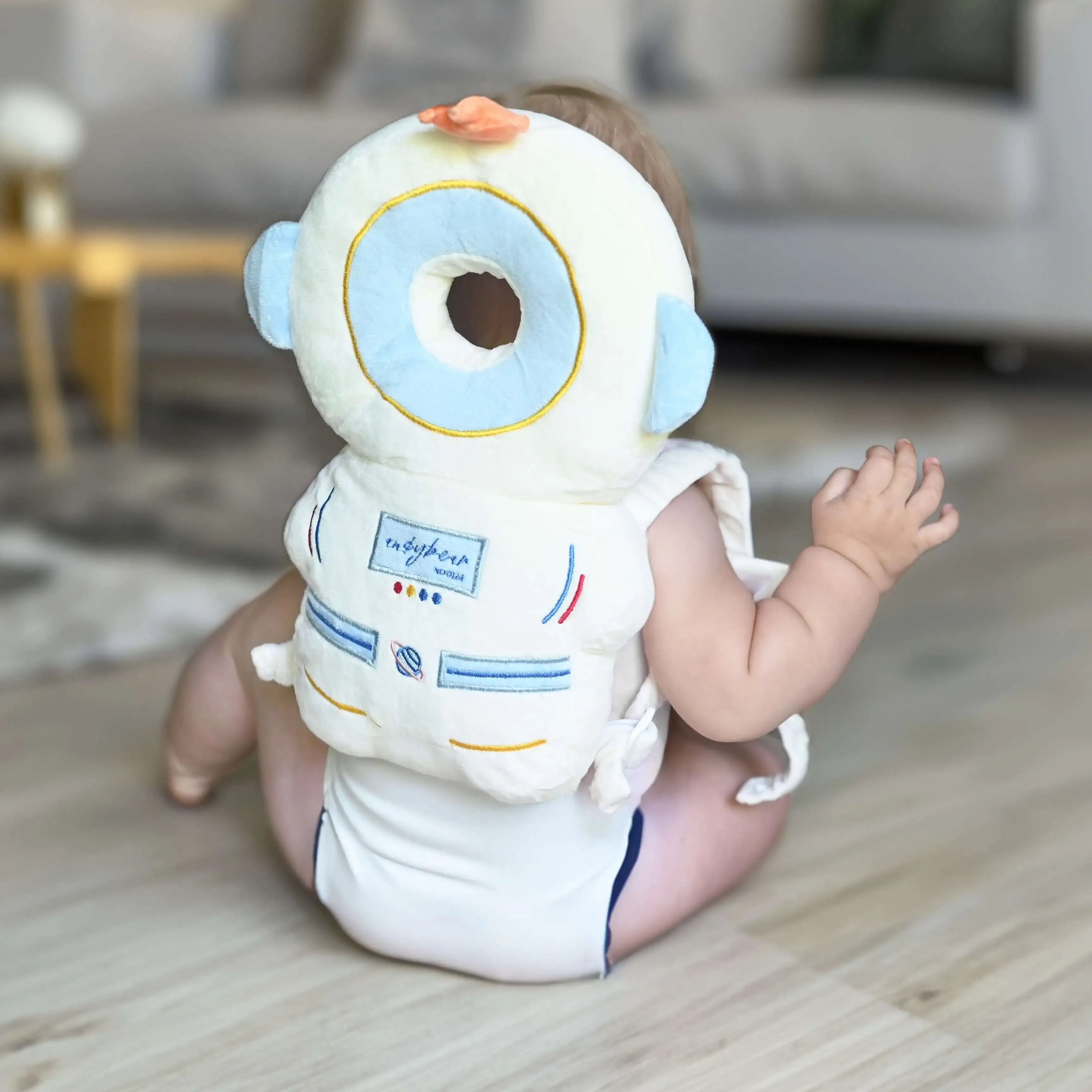 Head Protection Backpack - Safe Steps, Happy Hearts! VIP